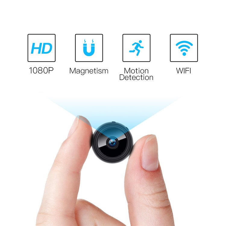 Mini WiFi Kamera med nattesynsvisning