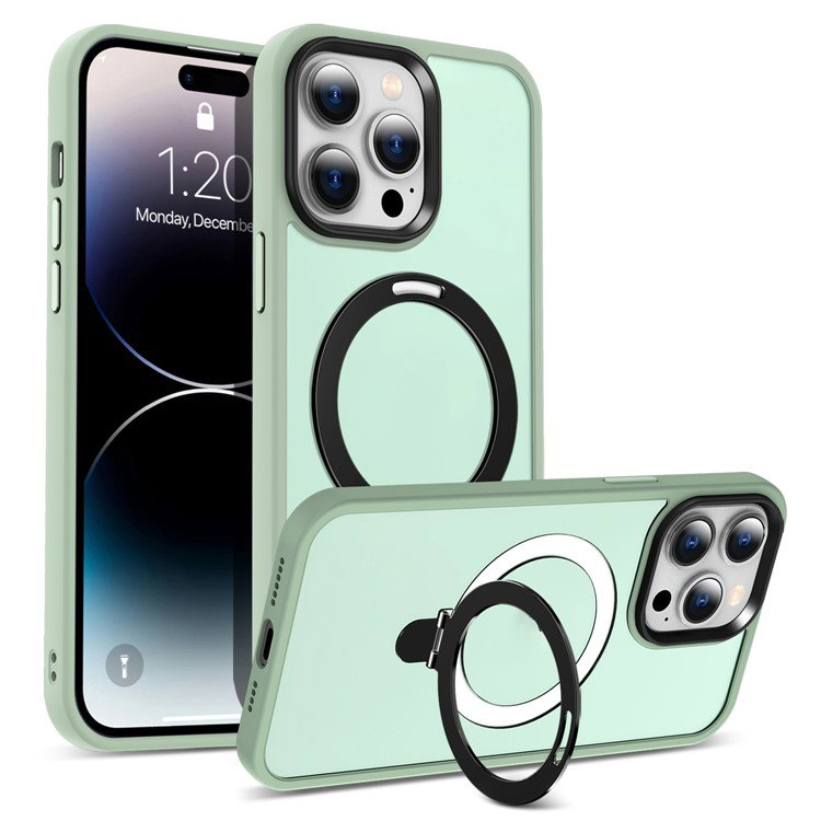 Bagside af iPhone 16 Pro Max cover med hævede kanter
