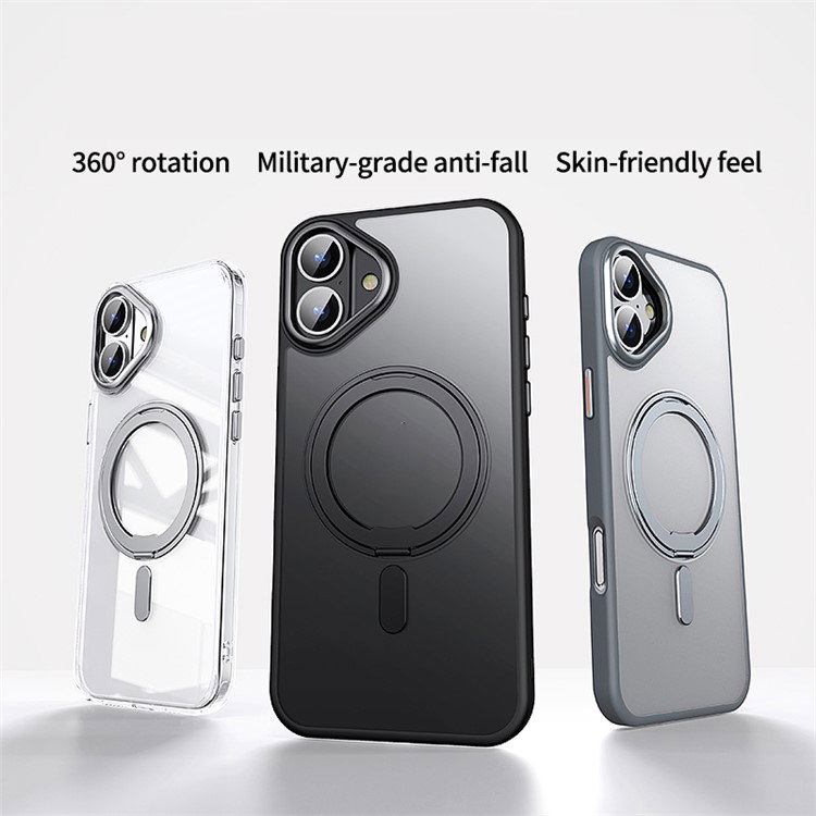 iPhone 16 Plus cover med 360° stander