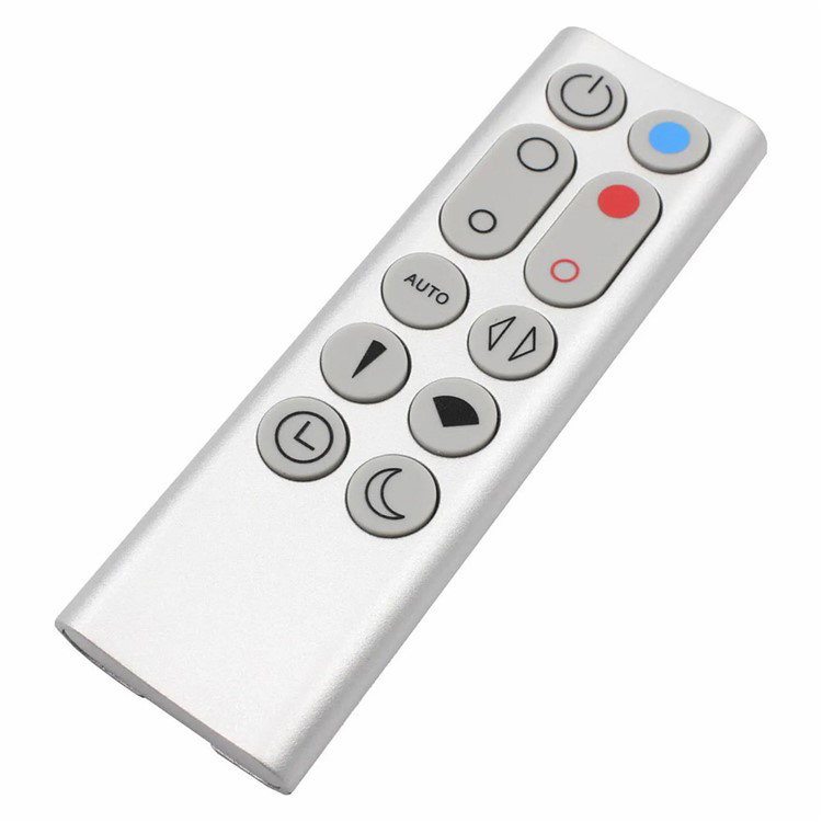 Nærbillede af knapper på fjernbetjening til Dyson HP02 og HP03