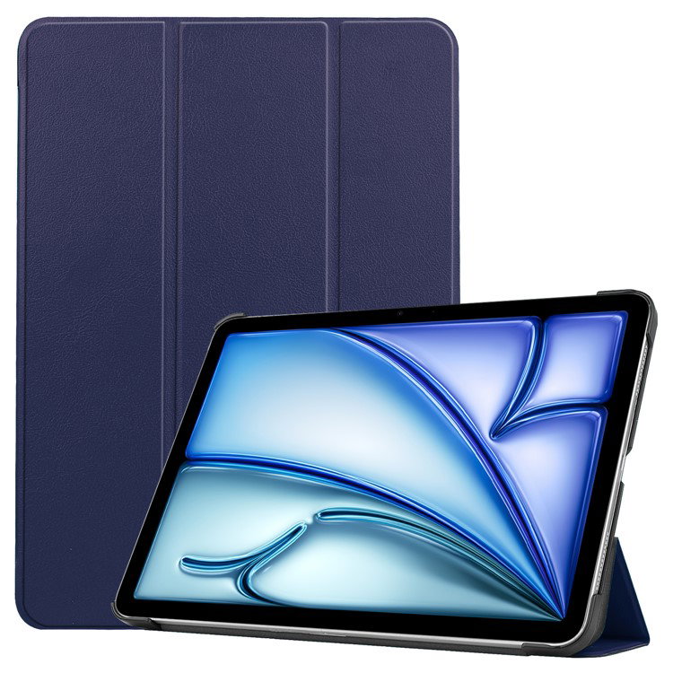 Blåt cover til iPad Air 11 med tri-fold stander