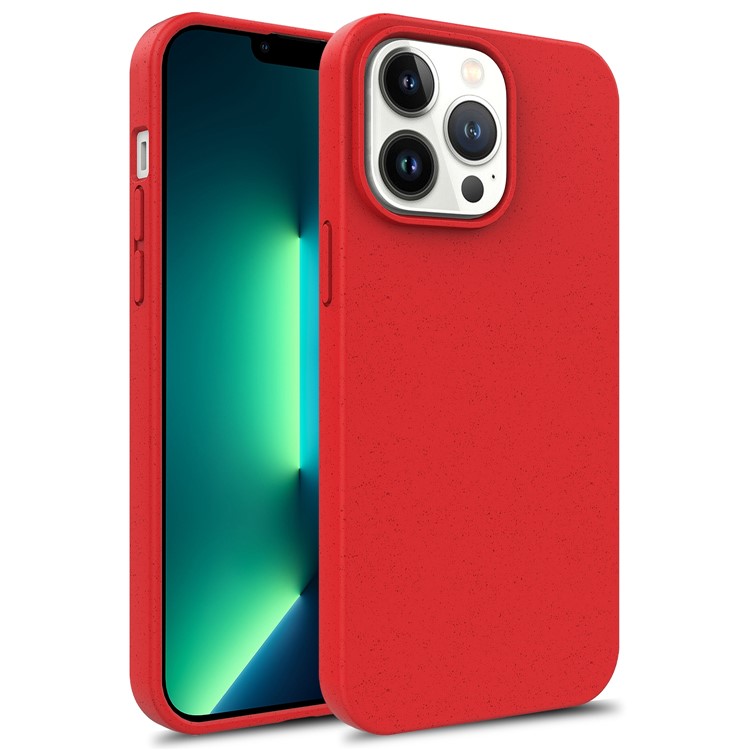 Bagside af iPhone 16 Pro beskyttelsescover rød