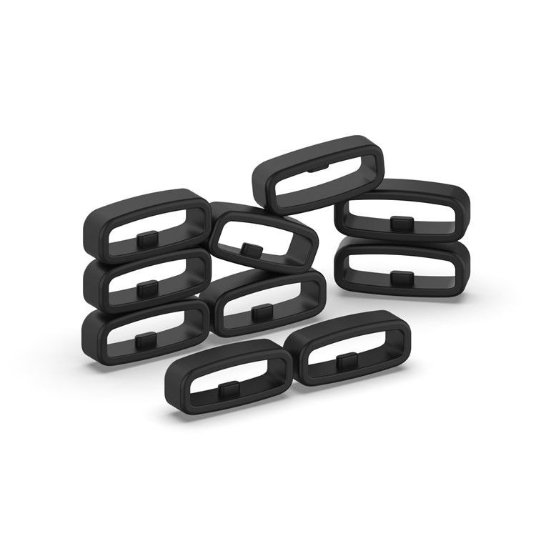 Silikone urrem holder 18mm navy blue skridsikker design