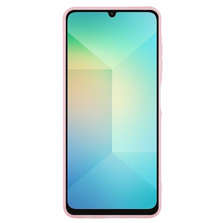 Samsung Galaxy A06 cover - lyserød kant