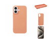 iPhone 16 Plus Soft Matte Silikone Cover - Orange