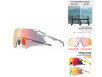 Cykelbriller med fotokromatiske linser - til daglig cykling & fritid - Transparent+Photochromic Linse Rød