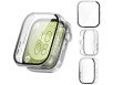 Urkasse med Hærdet Glas Skærmbeskytter til Huawei Watch Fit 3 - Transparent Hvid