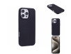 iPhone 16 Pro Max Soft Matte Silikone Cover - Sort