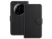 Flip Cover til Xiaomi 17 Ultra  med Kortholder og Stativfunktion - Sort