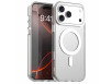 iPhone 17 Pro Max Gennemsigtigt Cover med MagSafe - Hvid