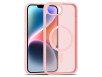 iPhone 16e Transparent MagSafe Cover - Pink