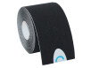 Kinesiologi Sportstape - 5 cm x 5 m - Bomuld & Spandex - Sort