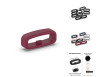 22mm Gummistrop / Remholder til Urrem - Vinsort