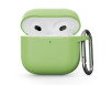 Beskyttelsesetui til AirPods 4 - Silikone & Krog - Matcha Green
