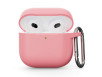 Beskyttelsesetui til AirPods 4 - Silikone & Krog - Pink
