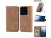 Læder Wallet-cover til Xiaomi 14T Pro - Stænkafvisende & Med Kortlommer - Brun
