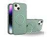 iPhone 15 Cover med MagSafe & Kickstand - Grøn