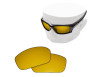Udskiftningslinser til Oakley Straightlink OO9331 - 61mm - Gul
