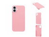 iPhone 16 Tyndt Mat Cover - Pink