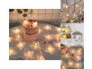 Sommerfugle LED-lyskæde - 2 meter & batteridrevet - Transparent