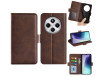 Xiaomi Redmi 14C 4G Mobilcover med Kortholder & Standfunktion - Brun