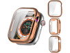 Apple Watch Series 10 & 11 42 mm Cover med Skærmbeskyttelse - Rose Gold
