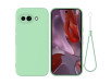 Google Pixel 9a Silikone Cover med Håndrem - Grøn