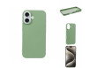 iPhone 16 Plus Soft Matte Silikone Cover - Matcha Grøn