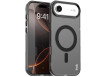 Gennemsigtigt iPhone Air Cover med MagSafe - Sort