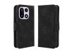 OnePlus 15 5G Flip Cover med Kortholder og Magnetlukning i Kunstlæder - Sort