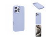 iPhone 16 Pro Max Soft Matte Silikone Cover - Lys Lilla