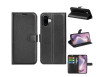 iPhone 16 Plus Graviera Læder Flip Cover - Sort