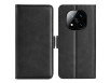 Xiaomi Redmi Note 14 Pro+ 5G Læder Flip Cover - Sort