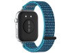 Nylon Urrem til Huawei Watch Fit 3 / Fit 4 / 4 Pro  - Velcro Lukning - Havblå Farve