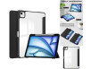 iPad Air 13” M2 (2024) / (2025) Cover - PU Læder og Akryl - Auto Sleep/Wake - Sort