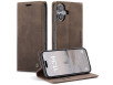 iPhone 17 Læder Flipcover med Kortholder - Brun