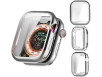 Apple Watch Series 10 & 11 42 mm Cover med Skærmbeskyttelse - Sølv