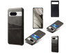 Google Pixel 8a Cover med 2 Kortlommer - Sort