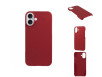 iPhone 16 Tyndt Mat Cover - Rød