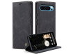 Google Pixel 10 Pro XL Flip Cover i Kunstlæder med Stativfunktion - Sort