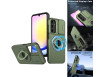 Samsung Galaxy A25 5G Cover - Kickstand & Magnetisk - Grøn