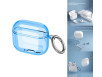 AirPods 4 Opladningsetui Beskyttelsescover - Transparent Blå