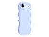 Wavy iPhone Air Silikone Cover Med Bølget Kant - Lilla
