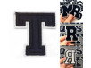 Bogstav Strygemærke til Tøj og Tasker - Stryg-på Patch - T