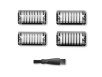 Skærehovedkamme til Philips OneBlade - 1mm+2mm+3mm+5mm kombi