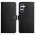 Samsung Galaxy S24 FE Flip Læderetui med Pung - Sort