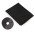 Fluenet til Vindue med Velcro - 150x130 cm - Sort