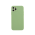 Matte Silicone Cover til iPhone 11 Pro-Lysegrøn