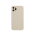 Matte Silicone Cover til iPhone 11 Pro-Hvid