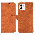 Vintage Læder Flip Cover til iPhone 13-Brun